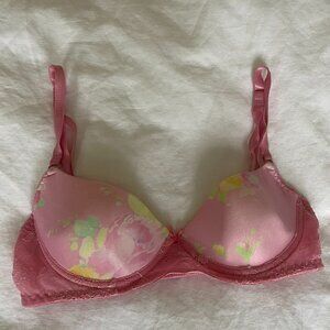 Roberto Cavalli Pink Bra Size 32B